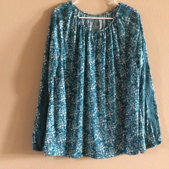 ✔️New Without tags St. John’s Bay Blouse Woman's Size XL - Picture 1 of 5